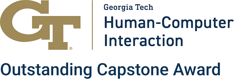 Georgia Tech HCI — Outstanding Capstone Award
